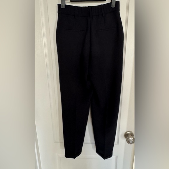 Aritzia Wilfred Classic Black Cuffed Trousers - Picture 3 of 5